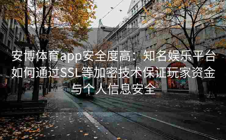 安博体育app安全度高：知名娱乐平台如何通过SSL等加密技术保证玩家资金与个人信息安全